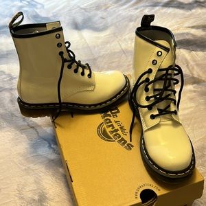 Doc Martens white boots
